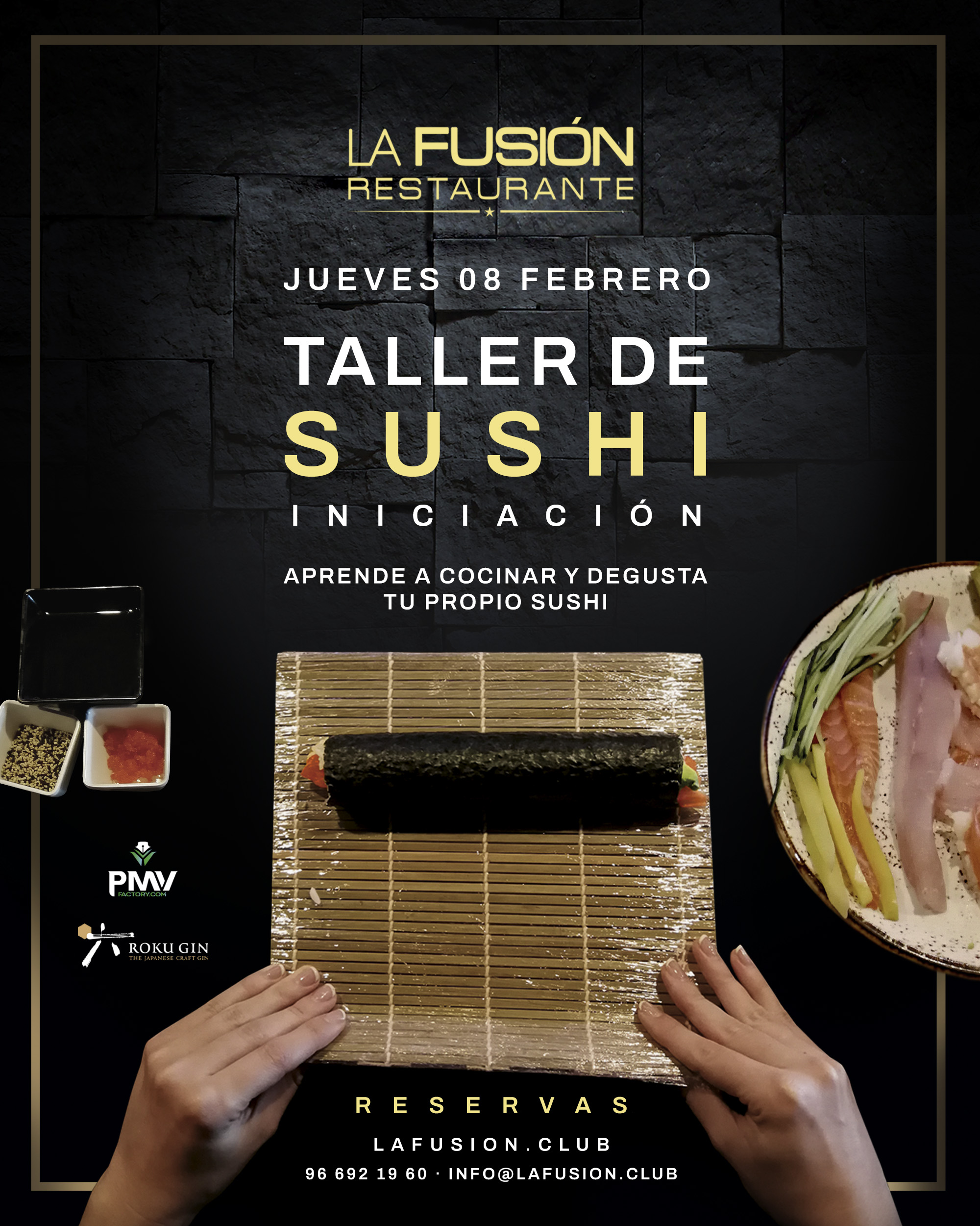 Taller sushi Torrevieja