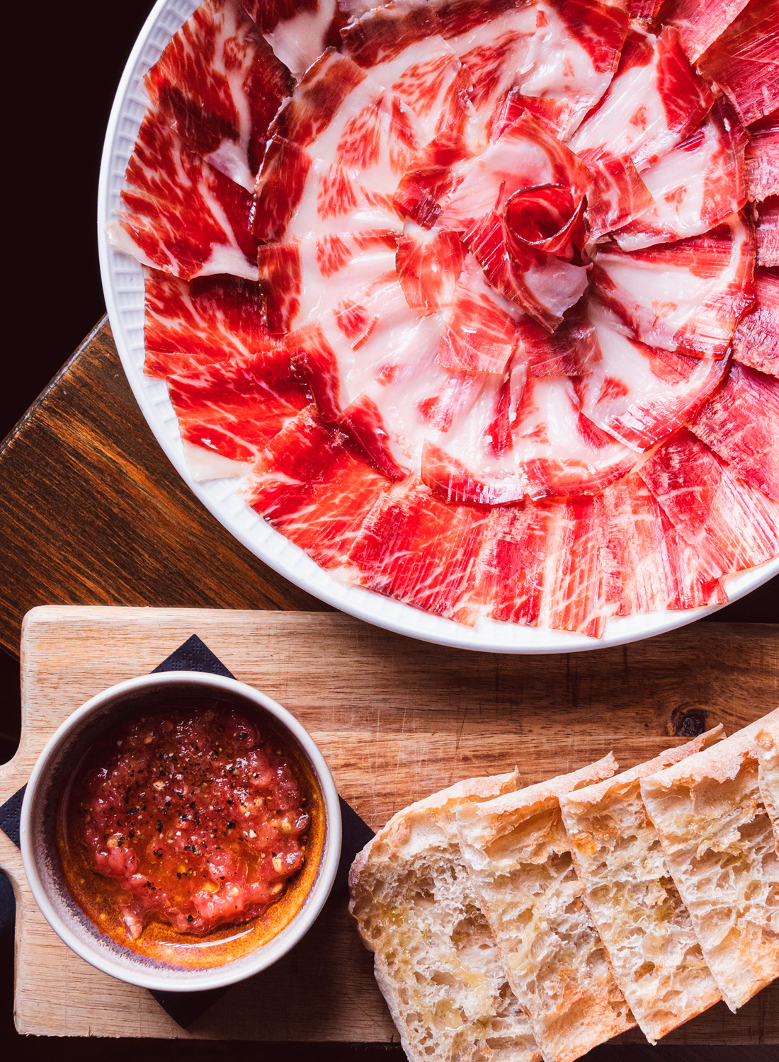 Jamón puro de Bellota selección 120gr