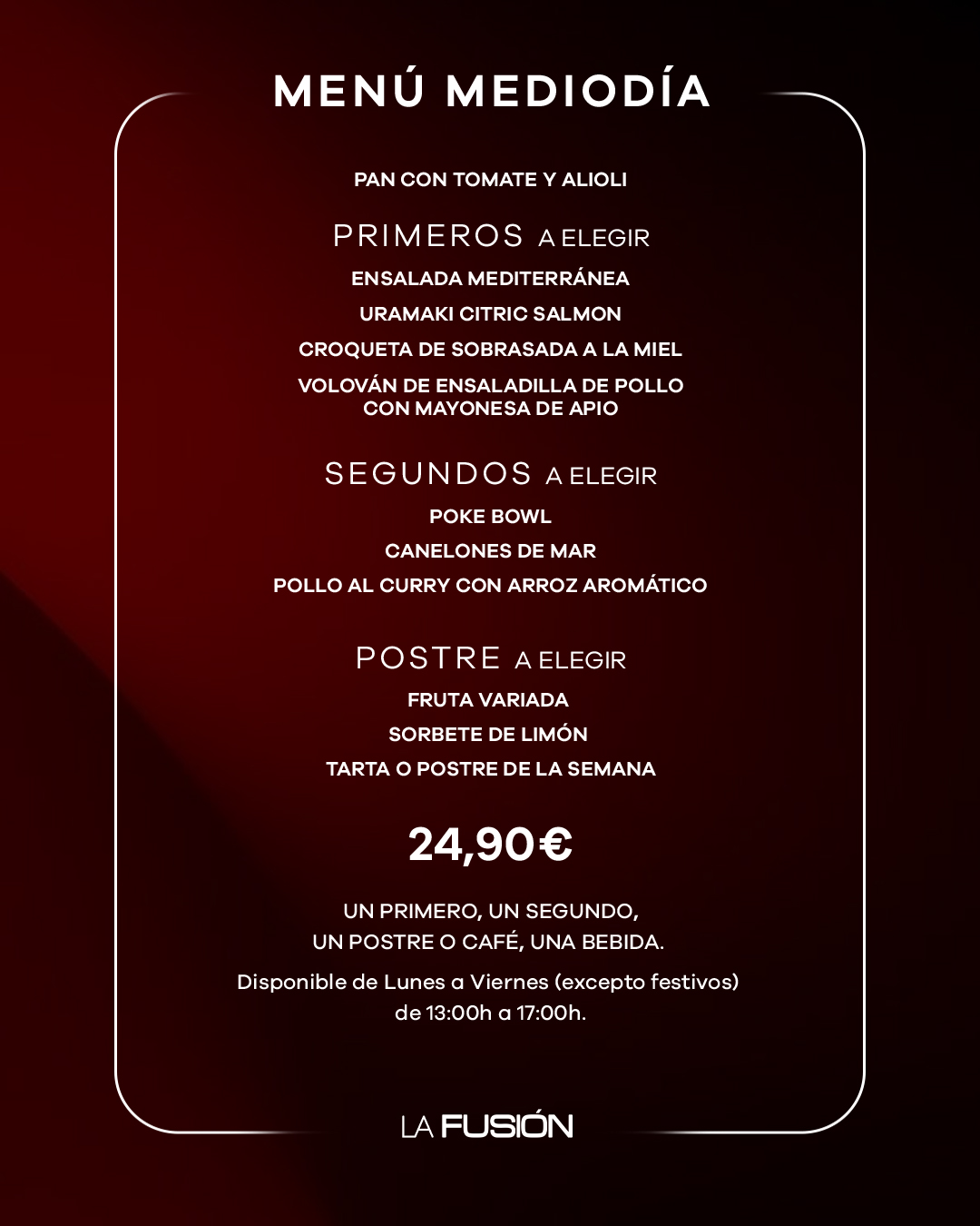 Menú POST